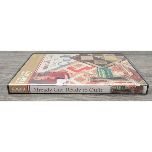 sewing with nancy By Nancy Zieman Already Cut, Ready to Quilt NEW DVD SN2212D - Picture 6 of 9